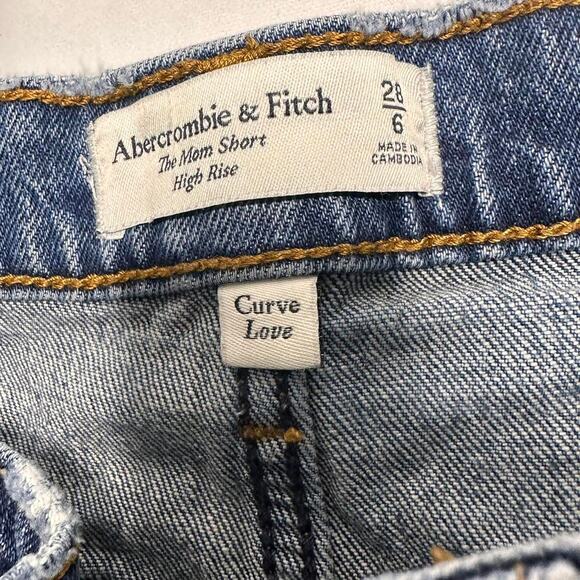Abercrombie & Fitch Women’s The Curvy Mom High Rise Curve Love Edition Size 6 - Picture 2 of 4